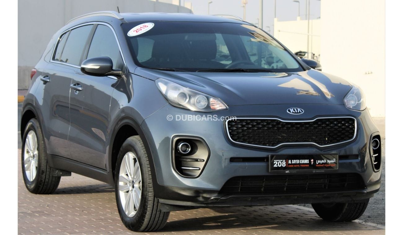 كيا سبورتيج كيا سبورتاج 2018 خليجي 1600 سي سي  بحالة ممتازة بدون حوادث نظيفه جدا من الداخل والخارج