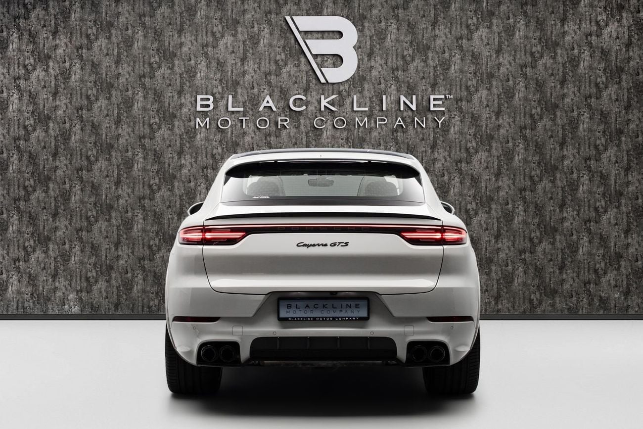 بورش كايان GTS BUY NOW, PAY 2027 | THE BLACKLINE STANDARD | 12 Month Blackline Warranty, GCC