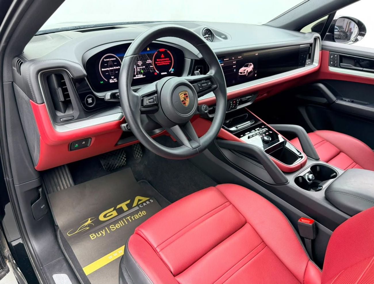 بورش كايان STD 2025 Porsche Cayenne Coupe, 2027 Porsche Warranty + Service Pack, Full Porsche Service History, 