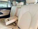 تويوتا هايلاندر 2023 Toyota Highlander VXR - White inside Beige