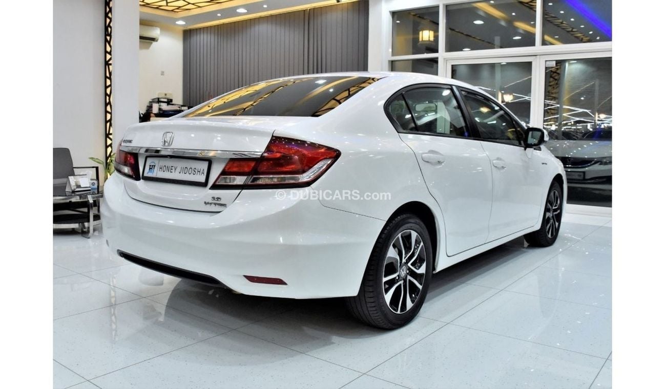 Honda Civic EXCELLENT DEAL for our Honda Civic 1.8 ( 2013 Model ) in White Color GCC Specs