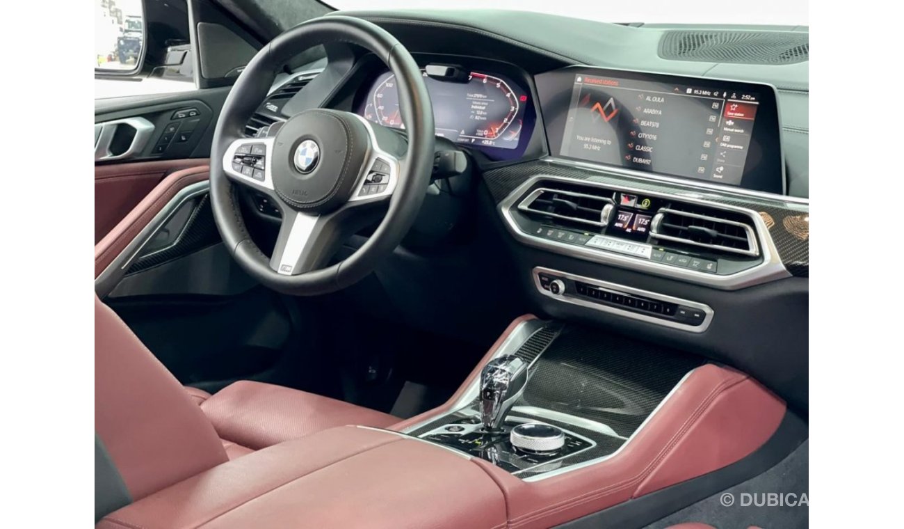 بي أم دبليو X6 2022 BMW X6 M50i Sports Activity Coupe, Agency Warranty + Service Contract, GCC