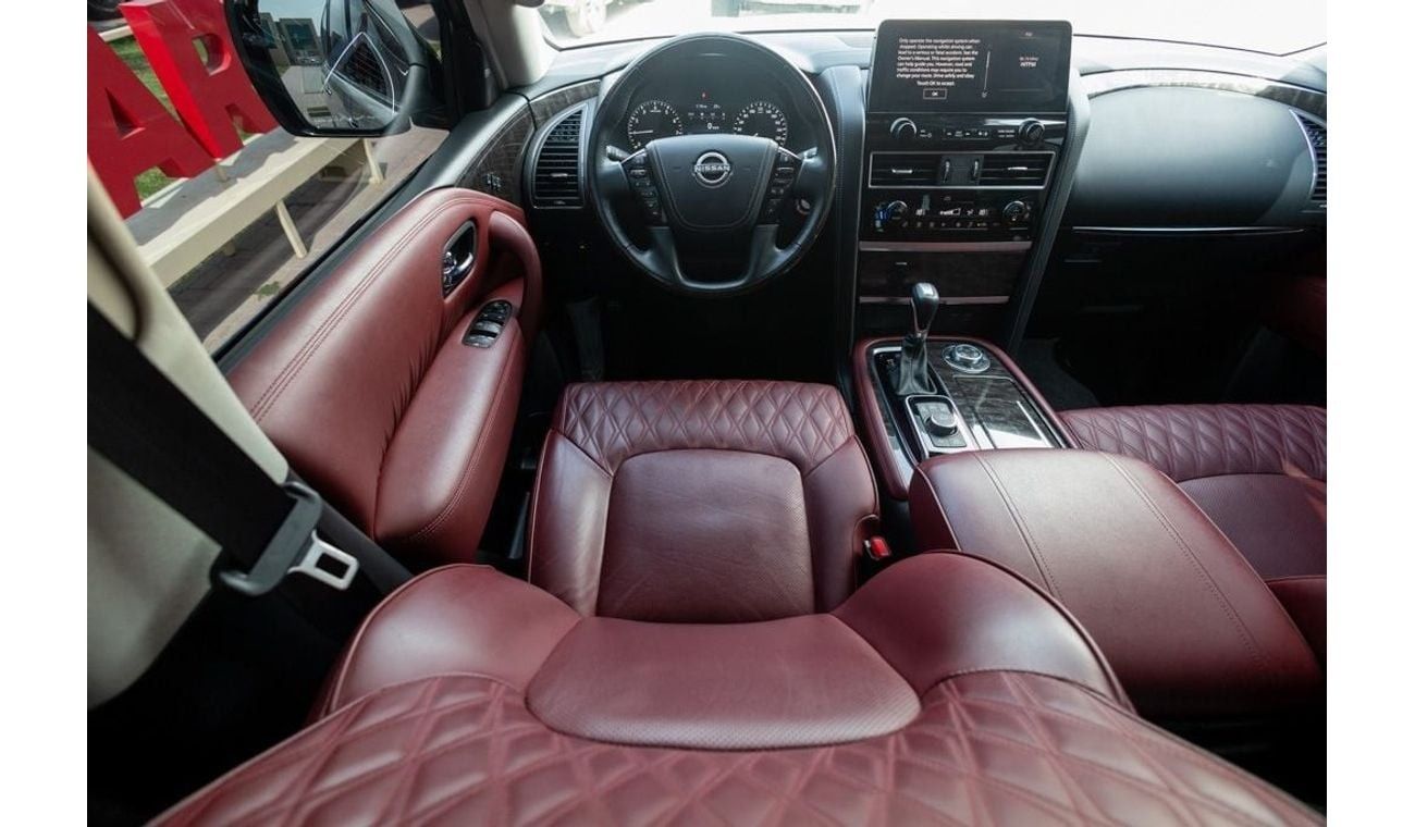 نيسان باترول SE Platinum 4.0L Nissan Patrol SE Platinum City 2024 GCC under Agency Warranty with Flexible Down-Pa