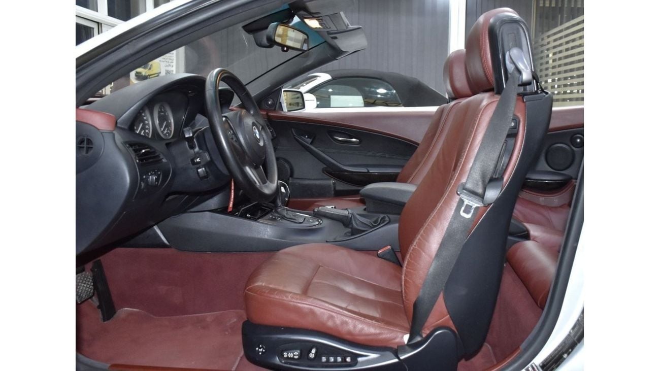 BMW 650i EXCELLENT DEAL for our BMW 650i Convertible ( 2006 Model ) in Silver Color GCC Specs