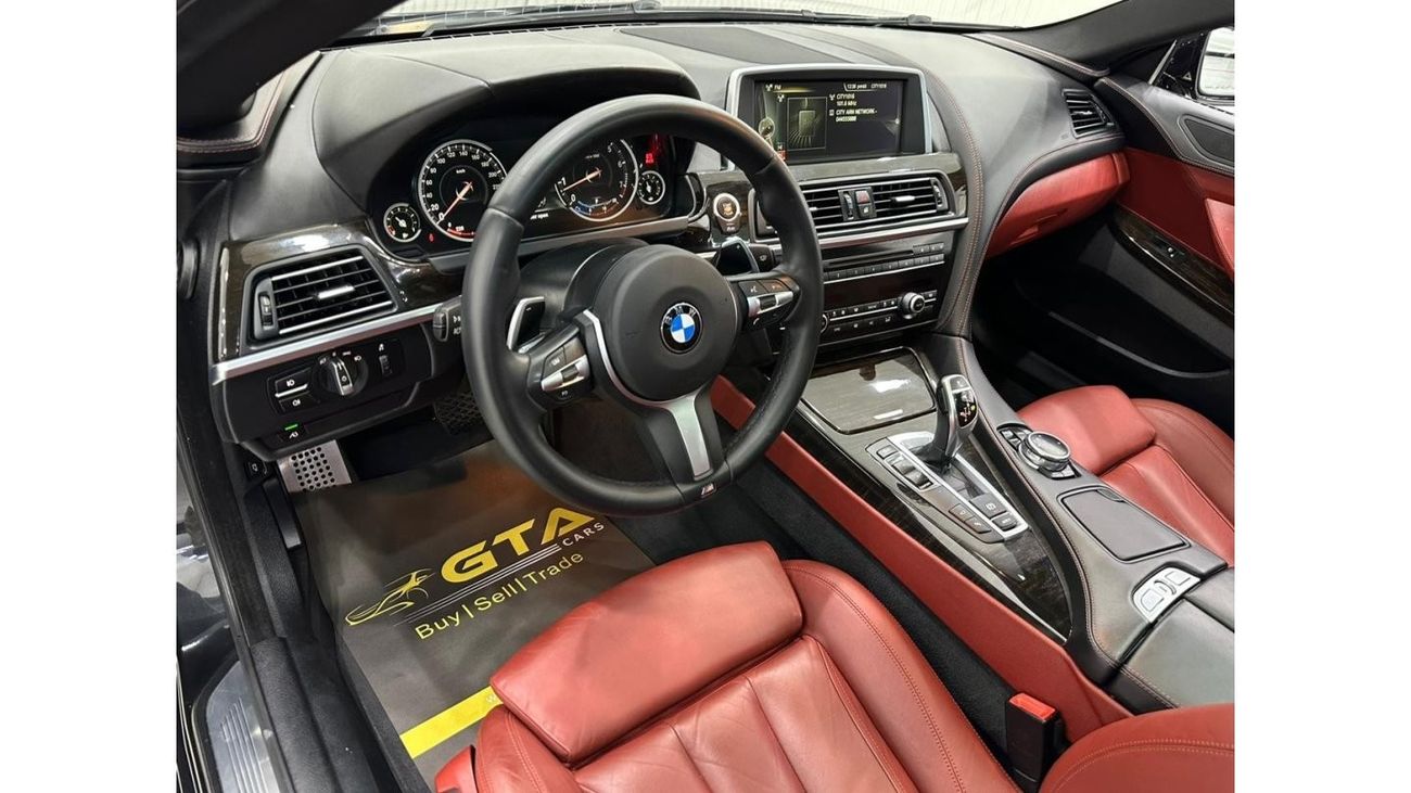 بي أم دبليو 640i M سبورت 2015 BMW 640i M-Sport, Full BMW Service History, Very Low Kms, GCC
