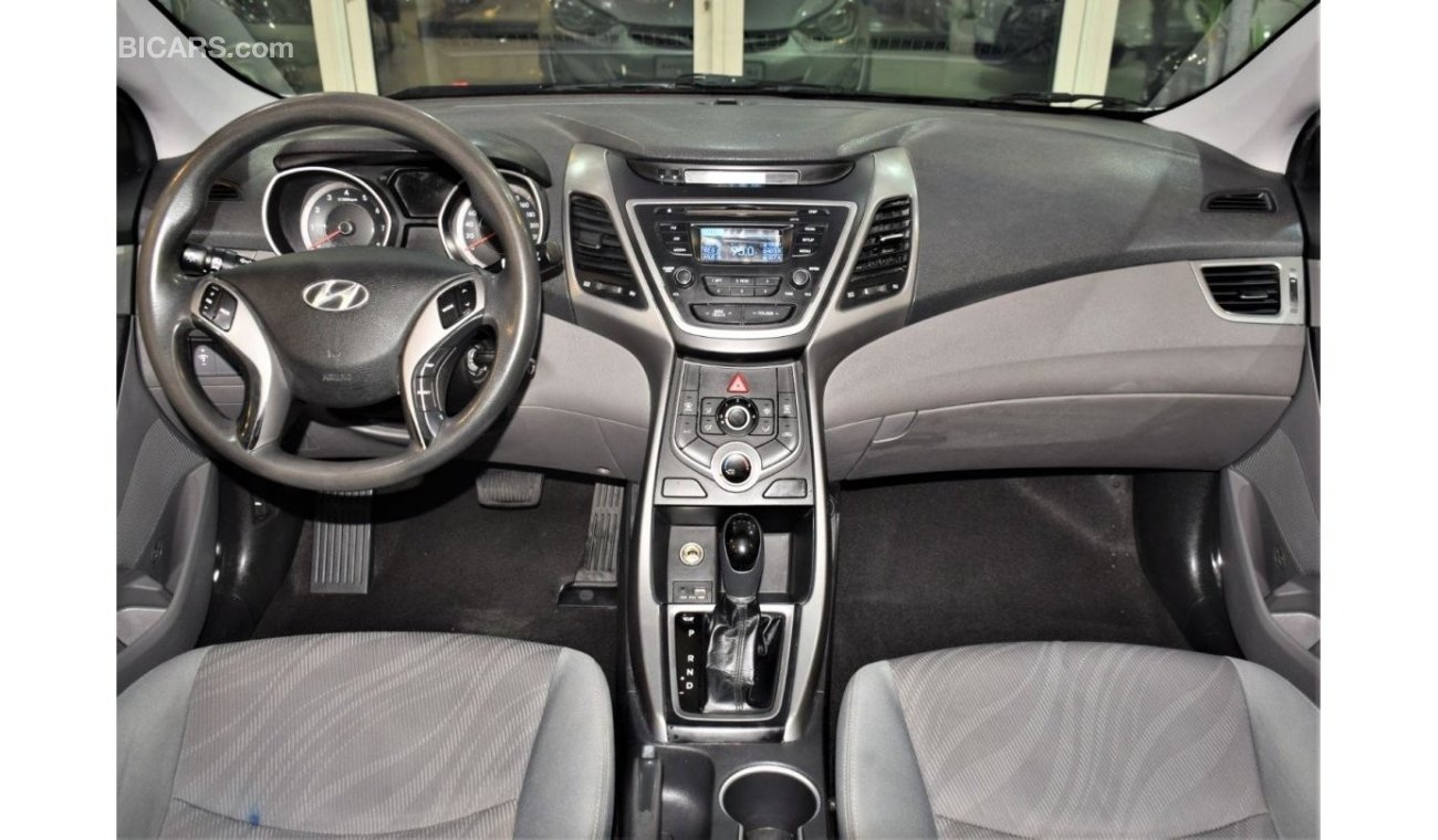 هيونداي إلانترا Hyundai Elantra 1.6L 2015 Model!! in Silver Color! GCC Specs