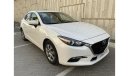 Mazda 3 2.0L | GCC | EXCELLENT CONDITION | FREE 2 YEAR WARRANTY | FREE REGISTRATION | 1 YEAR COMPREHENSIVE I