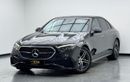 Mercedes-Benz E200 2.0L 2024 Mercedes Benz E200 AMG Night Package, 2025 Mercedes Warranty, Full Service History, Low Km