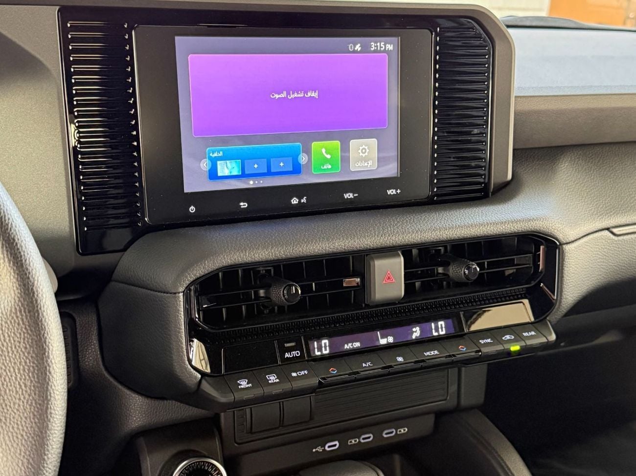 تويوتا برادو 2026 PRADO 2.4 TURBO SUNROOF BLACK INTERIOR