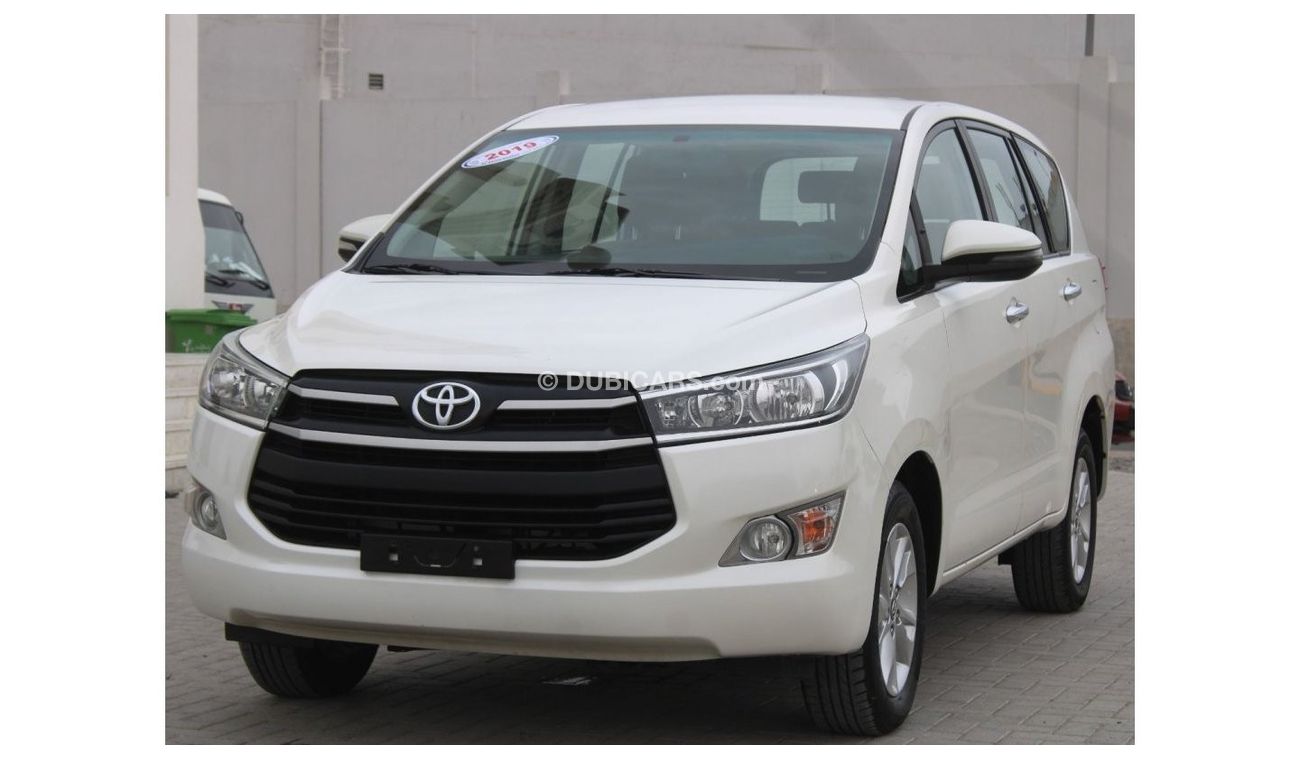 تويوتا إينوفا تويوتا انوفا 2019 ابيض خليجي بحالة ممتازة بدون حوادث