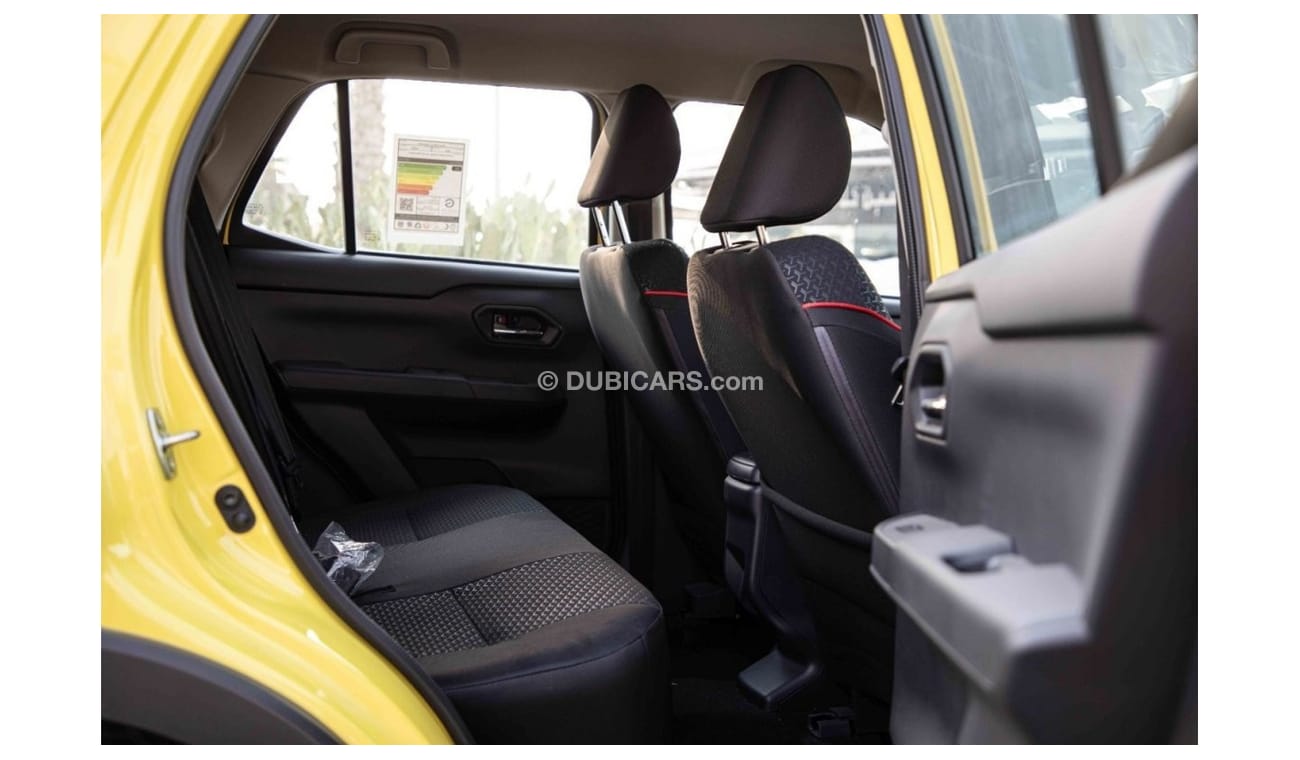 Toyota Raize 2023 Toyota Raize 1.0Turbo E P A/T - Yellow inside black