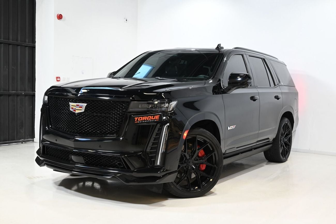 كاديلاك إسكالاد V SERIES 2023 Cadillac Escalade V, Full Service History, 1 Year Warranty, Excellent Condition, GCC