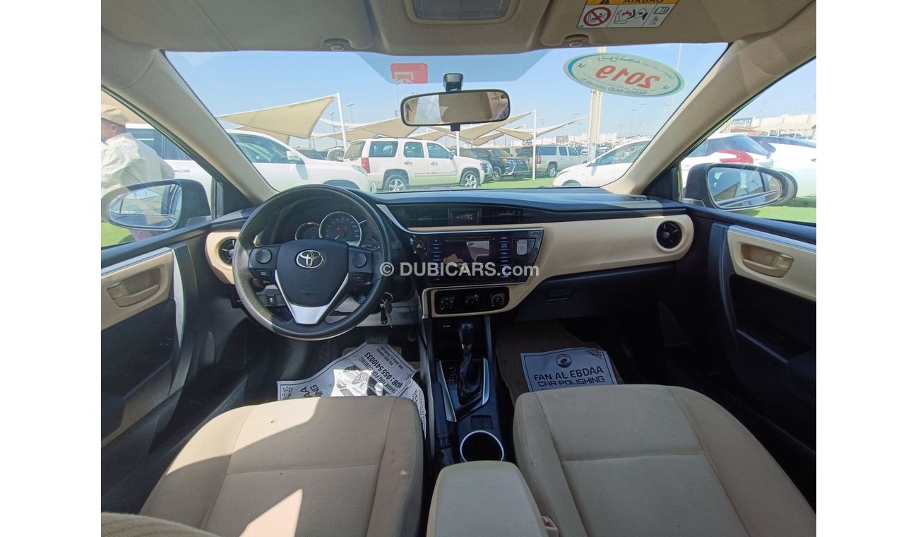 Toyota Corolla XLI Pre-owned Toyota Corolla for sale in Sharjah. White 2019 model, available at Rebou Najd Used Car