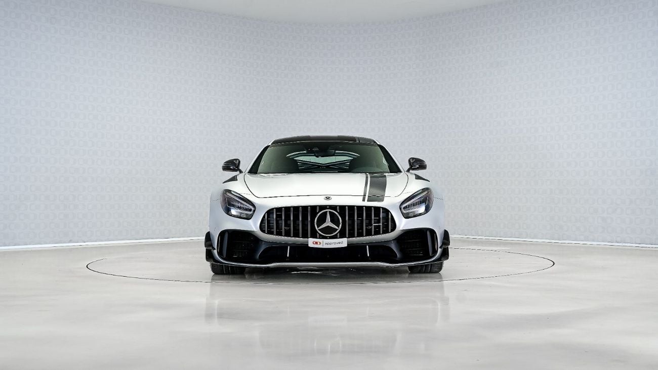 مرسيدس بنز AMG GTR Pro | AED 8,853 PM | Carbon Pack, Low KM, GCC | Ramadan Offer