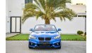 BMW M2 220i M-Kit - Warranty - GCC - AED 2,856 Per Month - 0% Downpayment