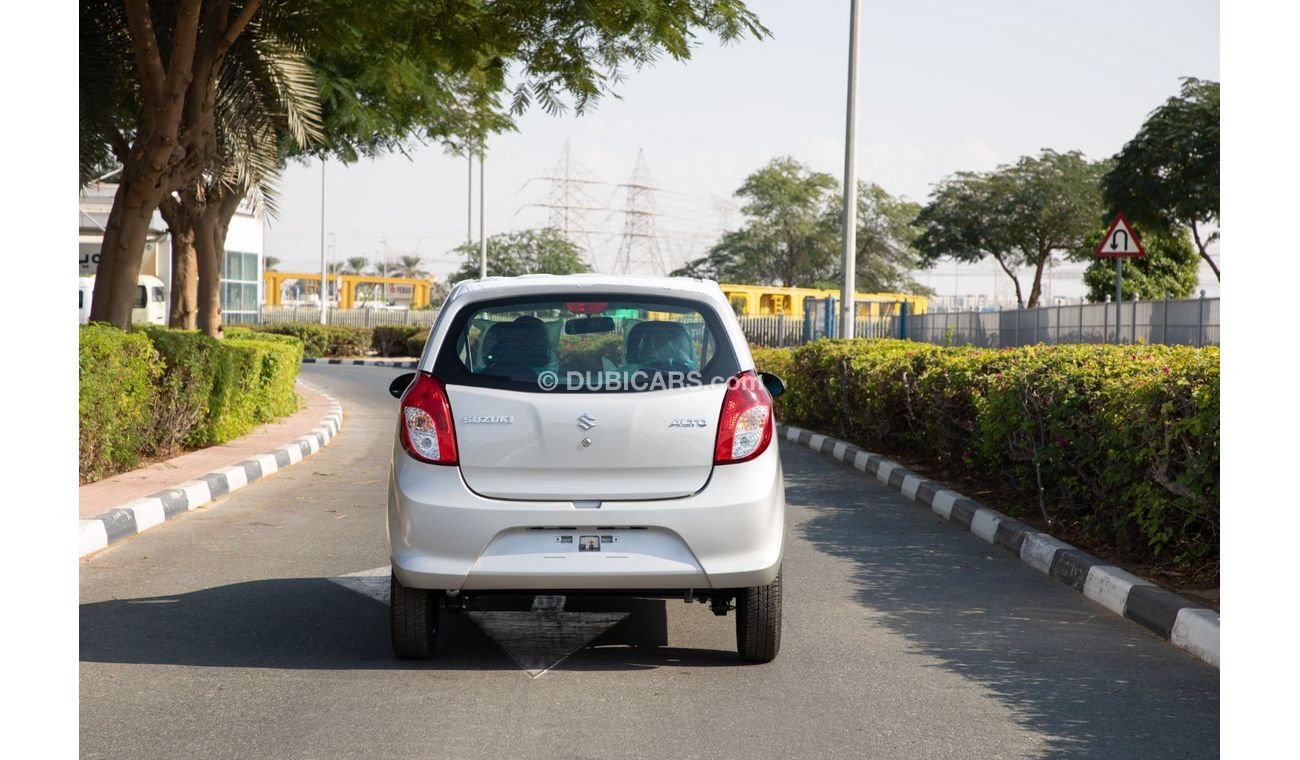 سوزوكي ألتو 2023 Suzuki Alto 800 GLX Hatchback Petrol Manual - Silver inside Black