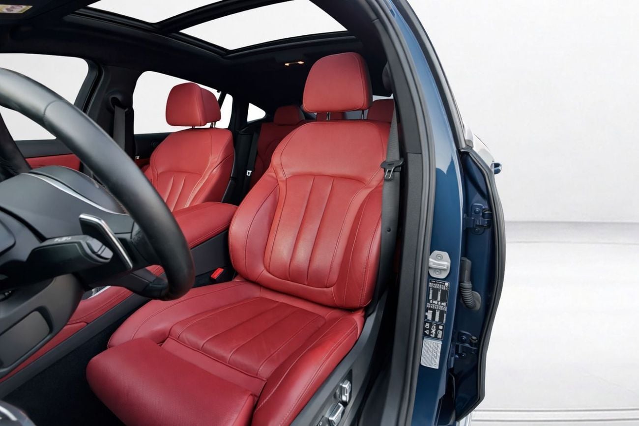 BMW X6 40i M Sport 3.0L  l AED 4,582 P.M l 0% Downpayment l 40i M-Sport l Agency Warranty & Se