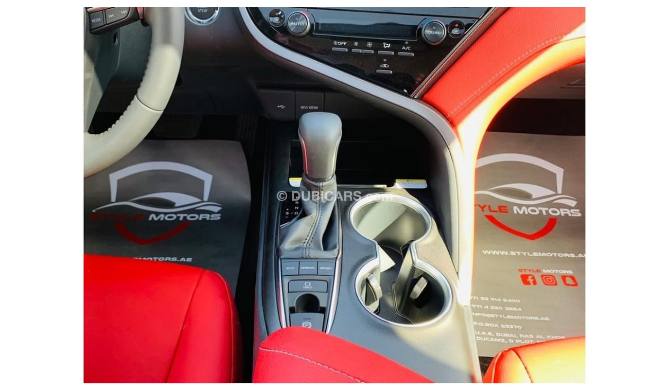 Toyota Camry TOYOTA CAMRY SPORTS BLACK COLOR WITH RED LEATHER INTERRIOR