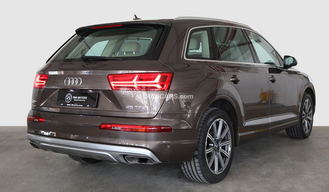 أودي Q7 2017 Audi Q7 45 TFSI Quattro (Audi Warranty)