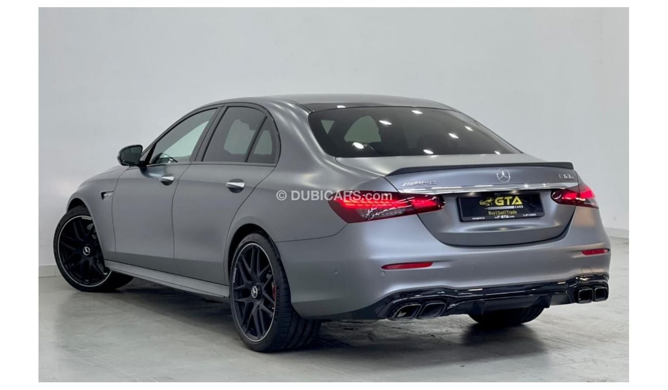 مرسيدس بنز E 63 AMG 2021 Mercedes Benz E63 S AMG, May 2023 Mercedes Warranty, Fully Loaded, New Car!
