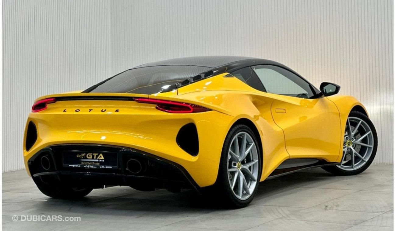 لوتس إيفورا 2023 Lotus Emira First Edition, March 2026 Lotus Warranty, Fully Loaded, Excellent condition, GCC