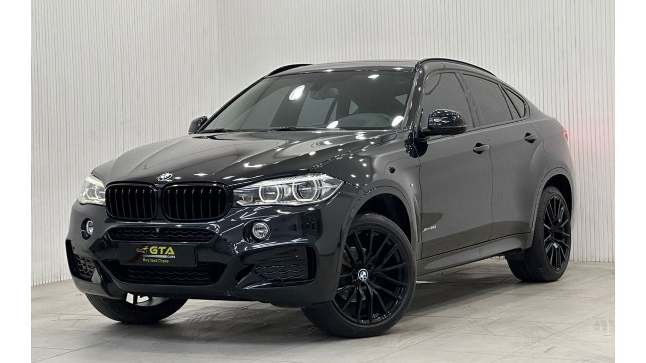BMW X6 35i M Sport 2017 BMW X6 xDrive35i M-Sport, Dec 2024 BMW Service Pack, Warranty, Full Options, GCC