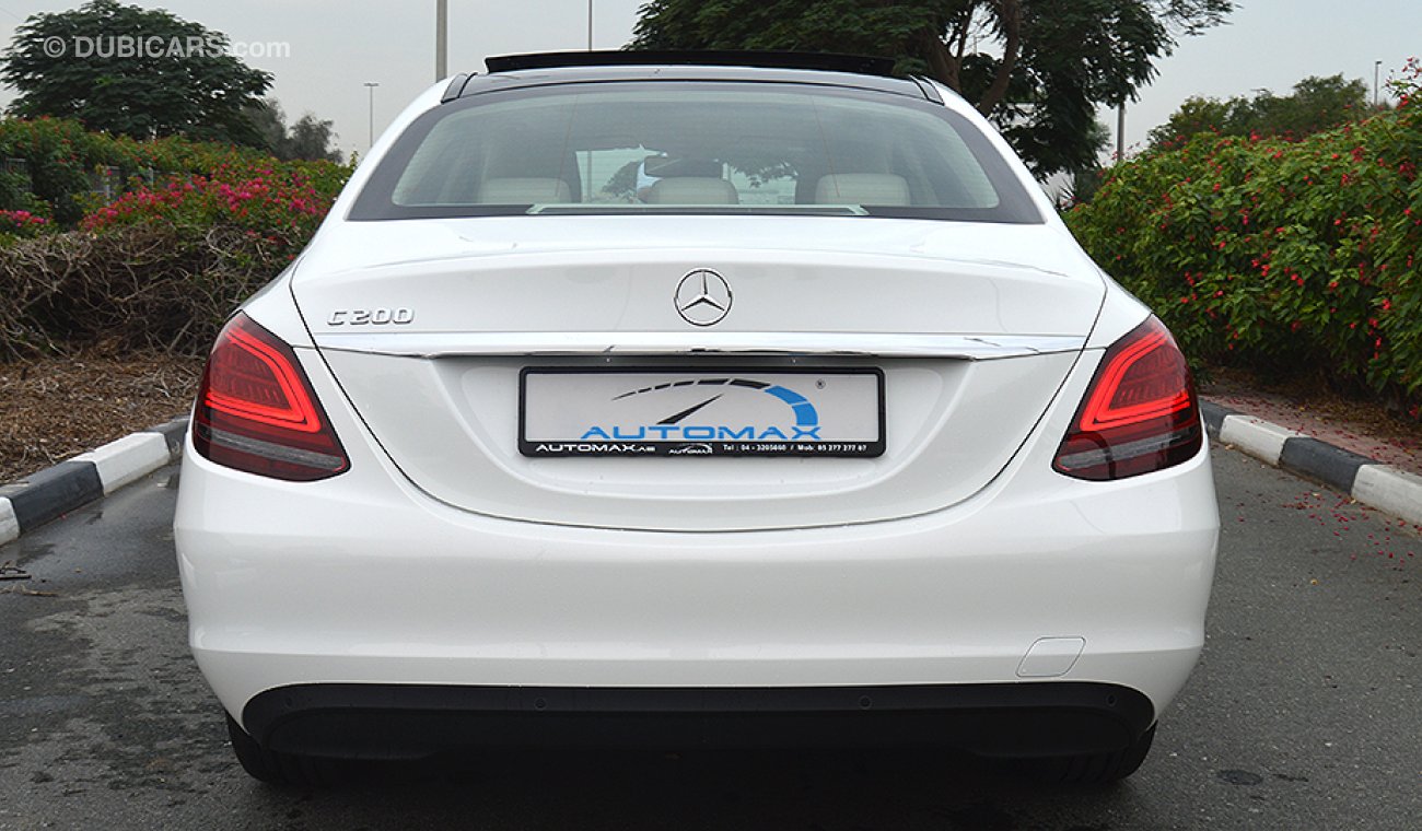 Mercedes-Benz C200 2020 AMG, GCC, 0km with 2 Years Unlimited Mileage Warranty + 3Yrs Service