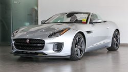 Jaguar F-Type 400 - SPORTS -Convertible- 2018 - 3 YEARS WARRANTY ( 3,360 AED PER MONTH )