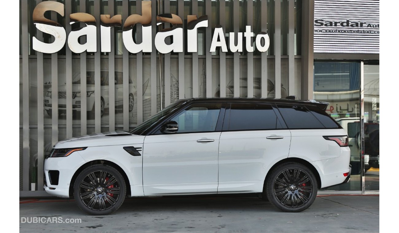 Land Rover Range Rover Sport HSE V6  2019 / Available in white/red