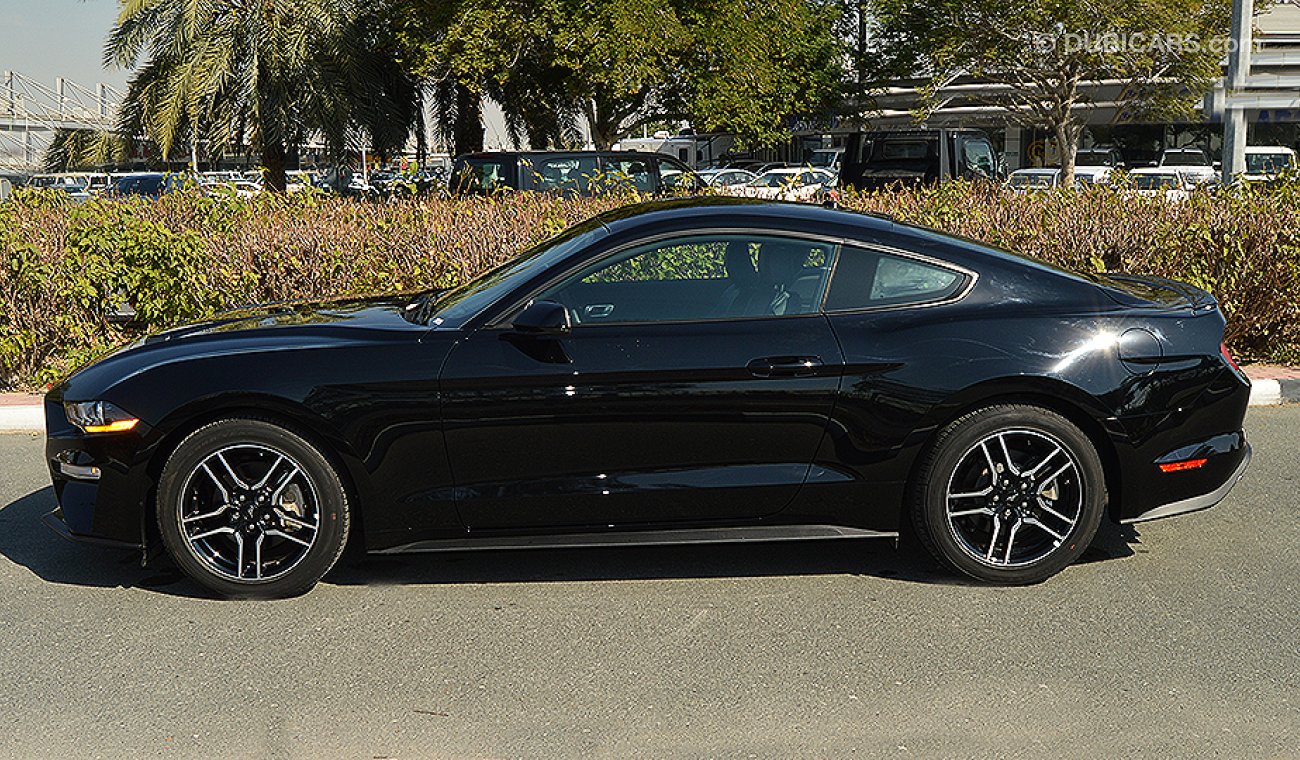 Ford Mustang Ecoboost 2019, GCC, 0km w/ 3 Years or 100,000km Warranty and 60,000km Service at Al Tayer Motors