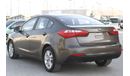 Kia Cerato KIA CERATO 2015 GRAY GCC EXCELLENT CONDITION WITHOUT ACCIDENT
