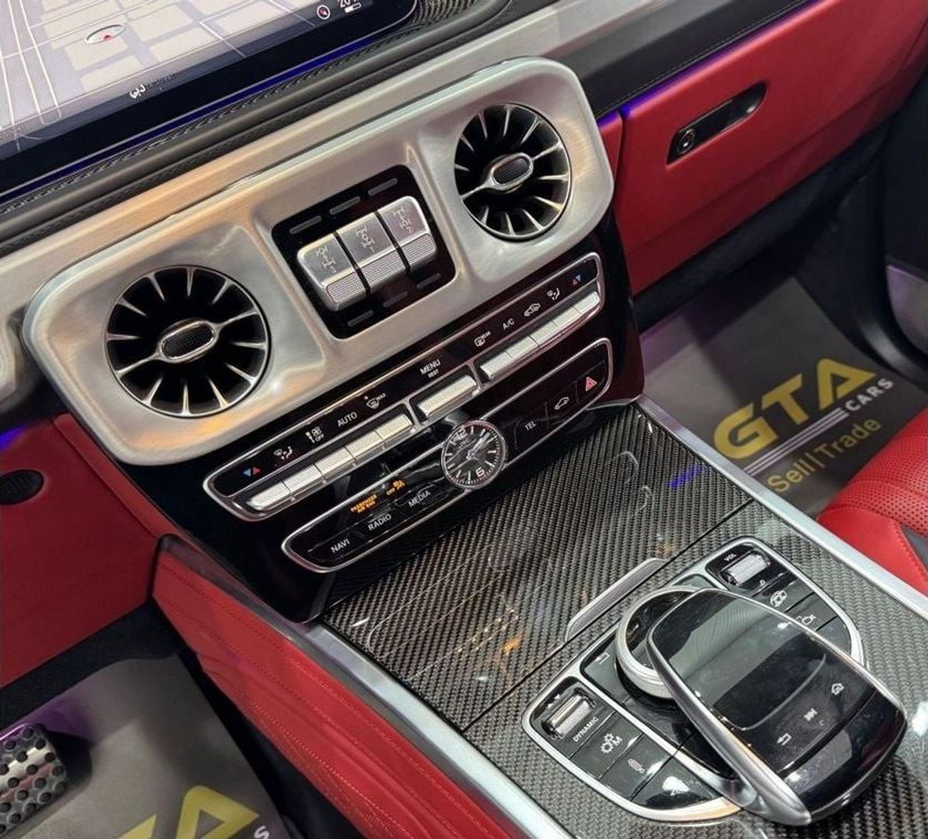 مرسيدس بنز G 63 AMG Std 4.0L 2020 Mercedes Benz G63 AMG, Warranty, Just Been Service, Carbon Fiber Package, Fully Loaded