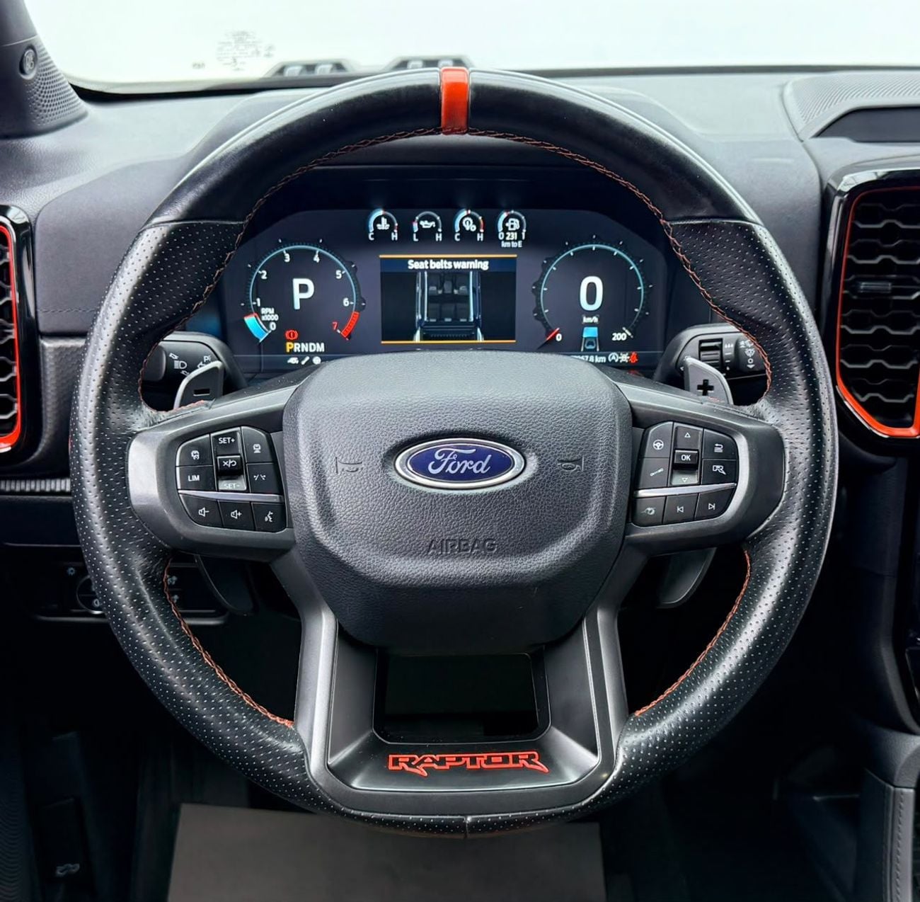 Ford Ranger RAPTOR 2023 Ford Ranger Raptor, Ford Warranty+Service Contract+Full Service History, Full PPF, GCC Specs.