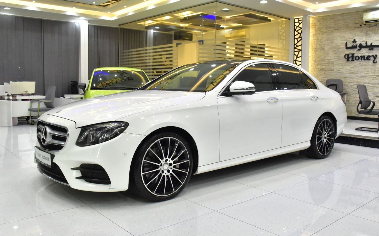 Mercedes-Benz E 400 EXCELLENT DEAL for our Mercedes Benz E400 4Matic ( 2017 Model ) in White Color GCC Specs
