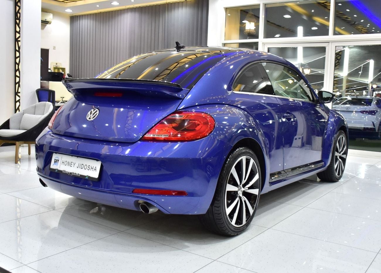 Volkswagen Beetle EXCELLENT DEAL for our Volkswagen Beetle ( 2015 Model ) in Blue Color GCC Specs