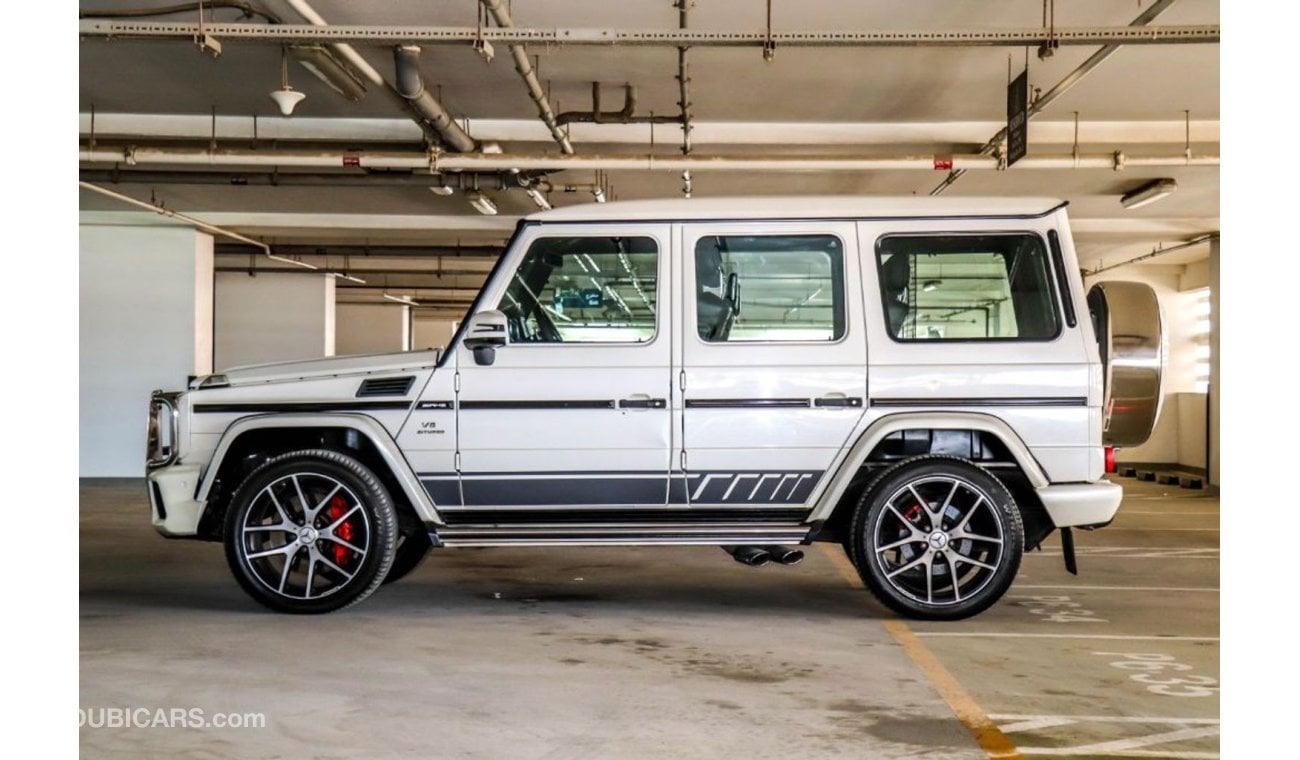 مرسيدس بنز G 63 AMG Mercedes-AMG G63 Edition 463 2016 GCC under Warranty with Zero Down-Payment.