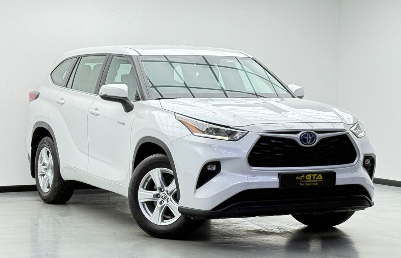تويوتا هايلاندر *Brand New* 2024 Toyota Highlander GXR Hybrid, 3 Years Warranty, Delivery Km, GCC