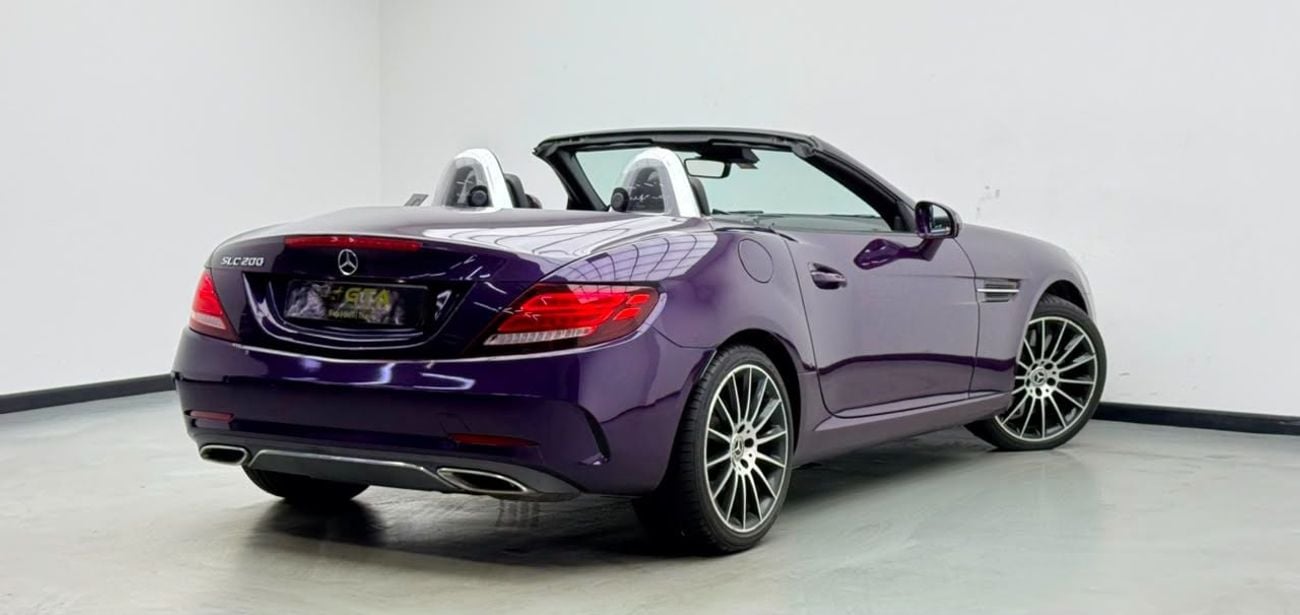 Mercedes Benz SLC200 STD 2017 Mercedes-Benz SLC 200, Excellent Condition, GCC Specs