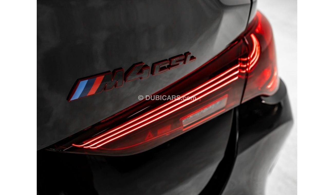 بي أم دبليو M4 2023 BMW M4 CSL, 2028 BMW Warranty + Service Contract, As New Condition, GCC