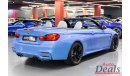 BMW M4 CABRIOLET | 2016 | GCC | UNDER WARRANTY