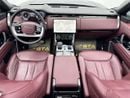 لاند روفر رينج روفر 2023 Range Rover Autobiography P530, 2028 Land Rover Warranty, Land Rover Full Service History, GCC