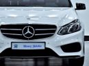 مرسيدس بنز E 500 EXCELLENT DEAL for our Mercedes Benz E500 ( 2016 Model ) in White Color GCC Specs