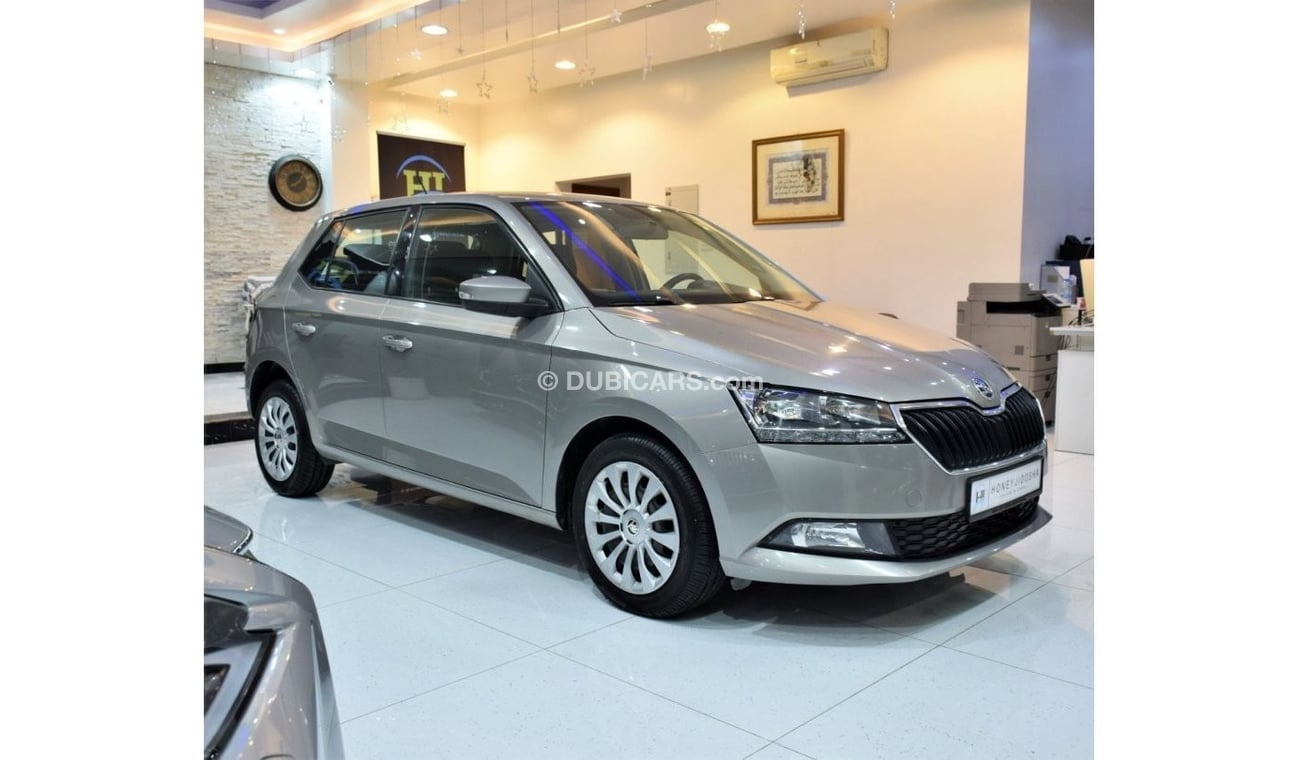 Skoda Fabia EXCELLENT DEAL for our Skoda FABIA 1.6L 2019 Model!! in Beige/Silver Color! GCC Specs