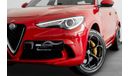 ألفا روميو ستيلفيو 2019 Alfa Romeo Stelvio Quadrifoglio / Alfa Romeo Warranty & Alfa Romeo Service Pack