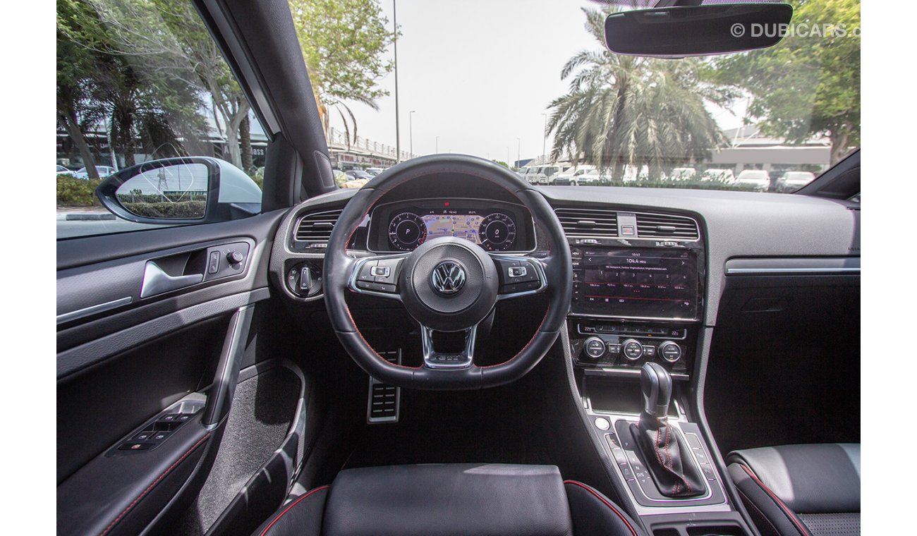 Volkswagen Golf GTI - 2018 - GCC - ZERO DOWN PAYMENT - 2390 AED/MONTHLY - DEALER WARRANTY