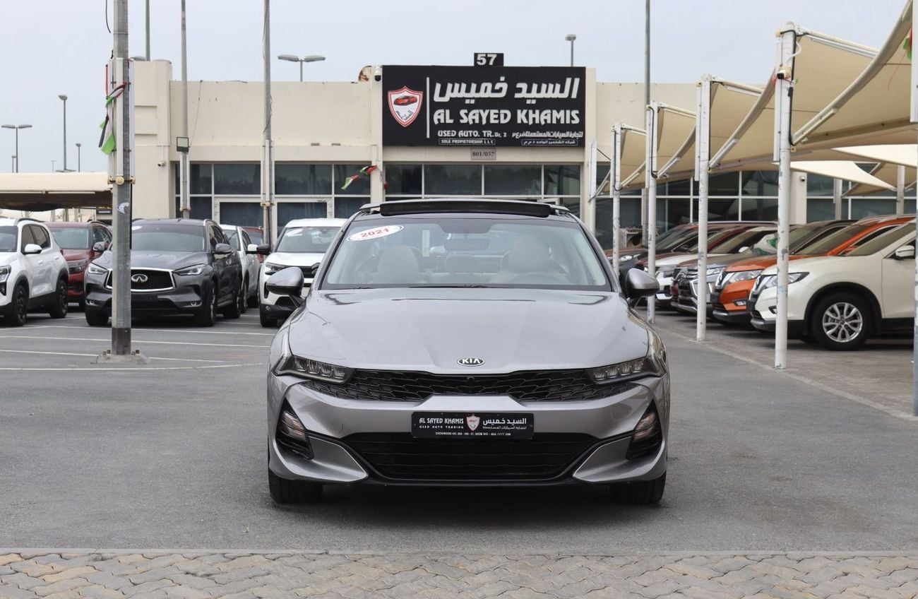 كيا K5 كيا K5 -موديل 2021- خليجى -فل أوبشن -بدون حوادث-  محرك 2.0 - بحاله ممتازه من الداخل والخارج
