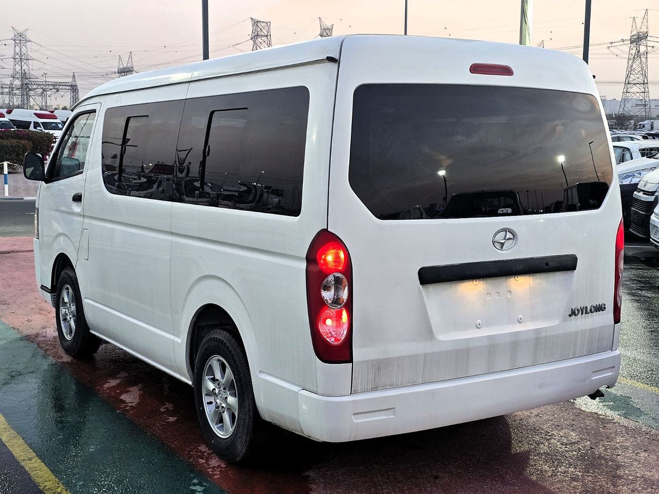 جويلونغ A4 JOYLONG A4 Bus 2.5L V4 Diesel 15 Seats   White color 2023 Model