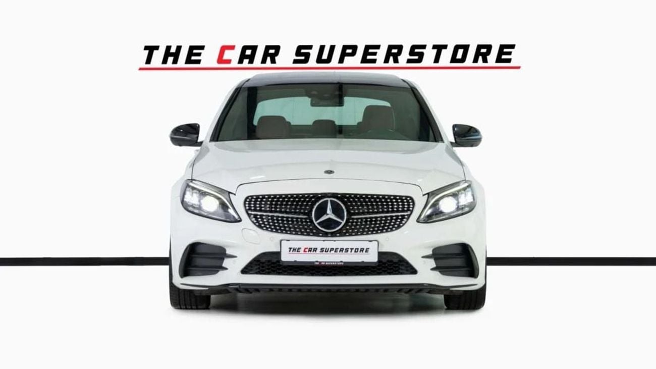 Mercedes Benz C43 AMG AMG SPORT GCC- -well maintained-high specifications-Night Package