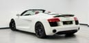 أودي R8 سبايدر FSI 2014 Audi R8 Spyder, Service History, Excellent Condition, GCC