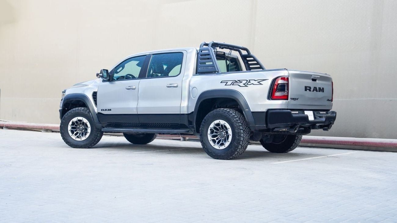 رام 1500 TRX Crew Cab 6.2L | AED 5,301 PM | Warranty March 2027 | GCC